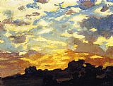 Golden Sunset by Edward Henry Potthast